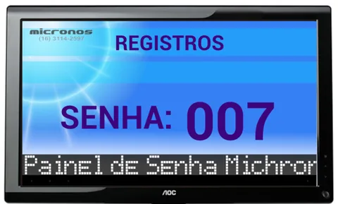 Painel de Senha para TV